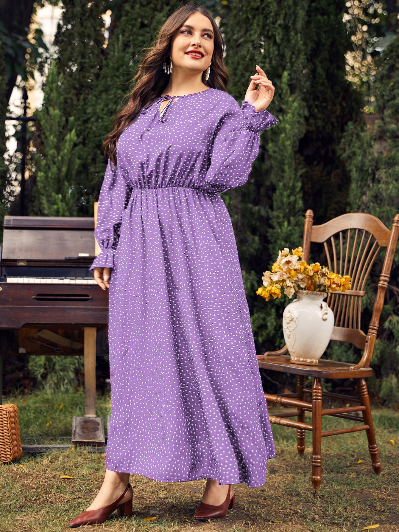 European And American Style Plus Size Women's Clothing Dress