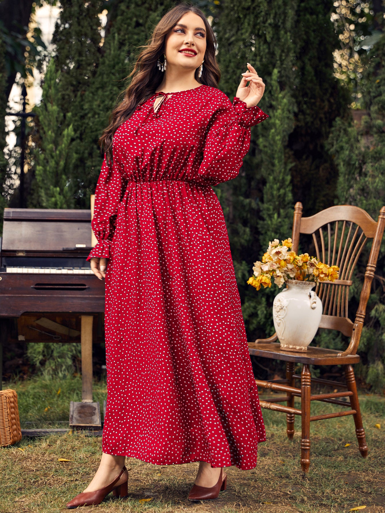 European And American Style Plus Size Women's Clothing Dress