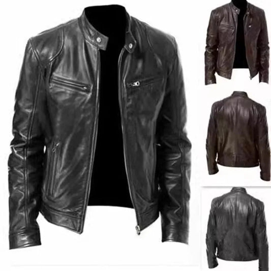 https://ae01.alicdn.com/kf/S0b0c032acd7e4e749451e0869fe8da42c/2023-Fashion-Mens-Leather-Jacket-Slim-Fit-Stand-Collar-PU-Jacket-Male-Anti-wind-Motorcycle-Lapel.jpg