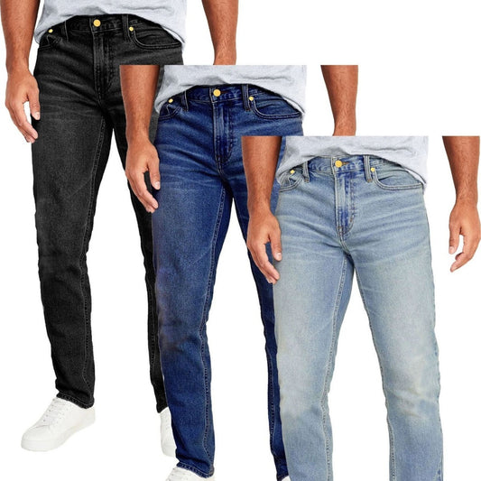 Three-piece Classic Three-color Jeans