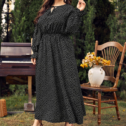 European And American Style Plus Size Women's Clothing Dress