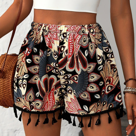 Fashion Women's Printed Casual Shorts