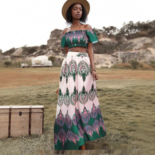 European And American New Plus Size Women's Clothing Dress