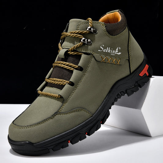 Mid-calf Vintage Men's Outdoor Casual Shoes