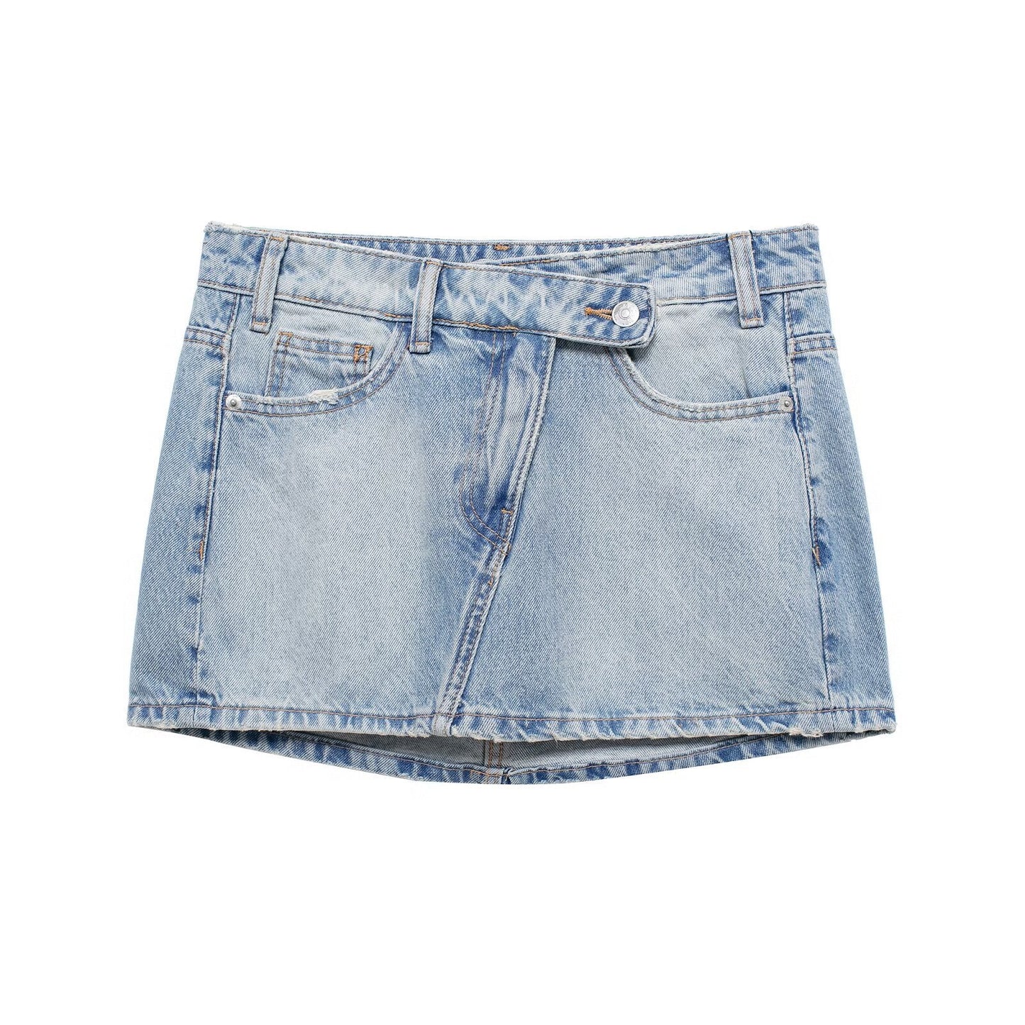 Women's Fashionable All-match Casual Denim Mini Skirt