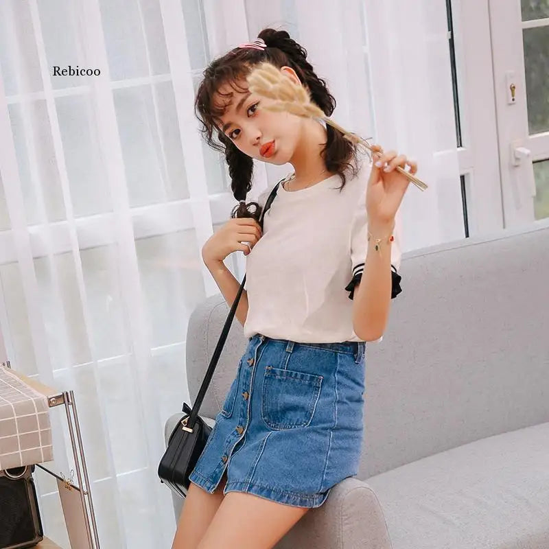 https://ae01.alicdn.com/kf/H14f509147a3b4e8ba7d6bc98025a8179t/Denim-Skirt-High-Waist-A-Line-Mini-Skirts-Women-2021-Summer-New-Arrivals-Single-Button-Pockets.jpg