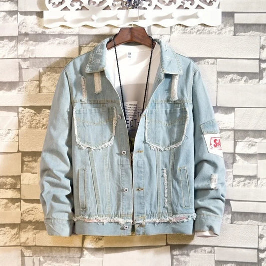 https://ae01.alicdn.com/kf/S9b3706ec5d7c4550bfa6544852ed0fa6u/Men-Denim-Patchwork-Frayed-Jacket-Korean-Loose-Young-Trendy-Spring-Autum-Men-Cloth-Patch-Casual-Jean.jpg