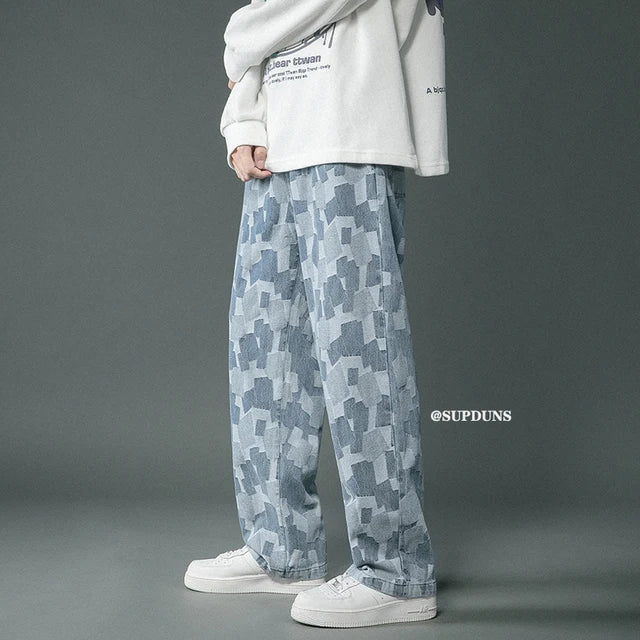 https://ae01.alicdn.com/kf/S41c10d463e4643d2b67e3b0eb188d6a1l/Men-Jeans-Straight-Leg-Fitted-Baggy-Jeans-Blue-Black-Plaid-Tie-Denim-Pants-Washed-soft-Comfort.jpg_640x640.jpg