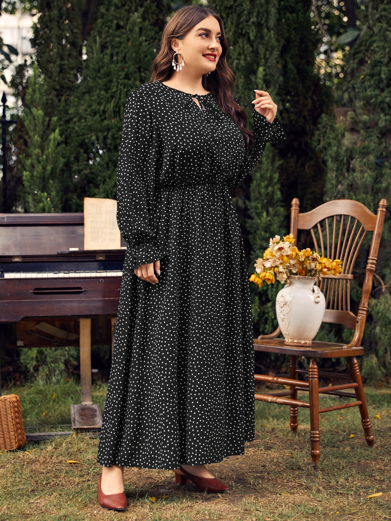 European And American Style Plus Size Women's Clothing Dress