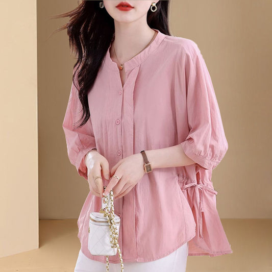 Women's Cotton Shirt Spring And Autumn