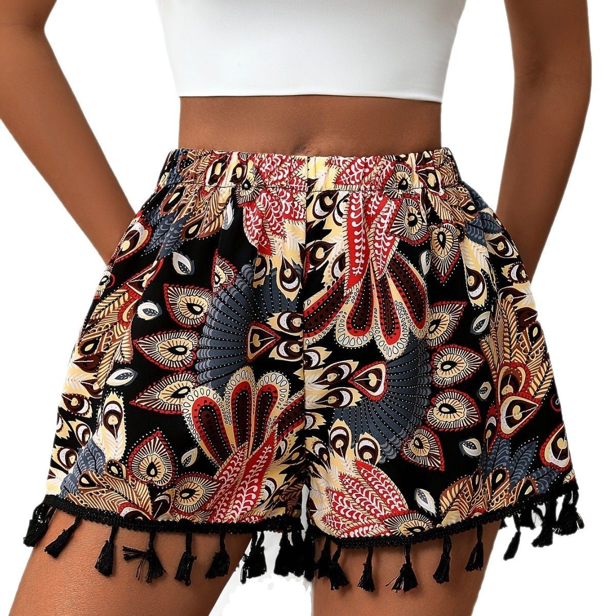 Fashion Women's Printed Casual Shorts