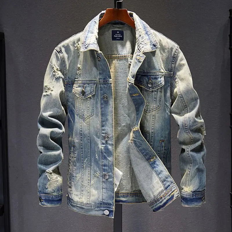 https://ae01.alicdn.com/kf/Sf0ca180b521449e1a809d8a3737bab1fG/2023-New-oversized-distressed-denim-jacket-men-s-slim-fitting-Korean-retro-jacket-men-s-top.jpg