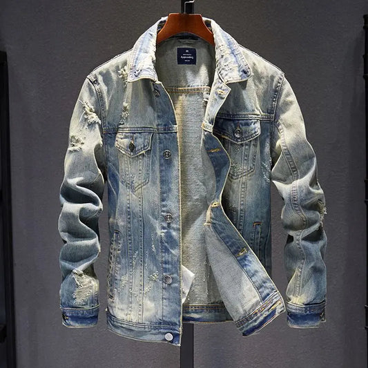 https://ae01.alicdn.com/kf/Sf0ca180b521449e1a809d8a3737bab1fG/2023-New-oversized-distressed-denim-jacket-men-s-slim-fitting-Korean-retro-jacket-men-s-top.jpg