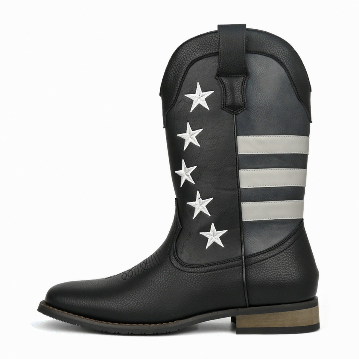 Five-pointed Star Suit Men's Western Cowboy Boot