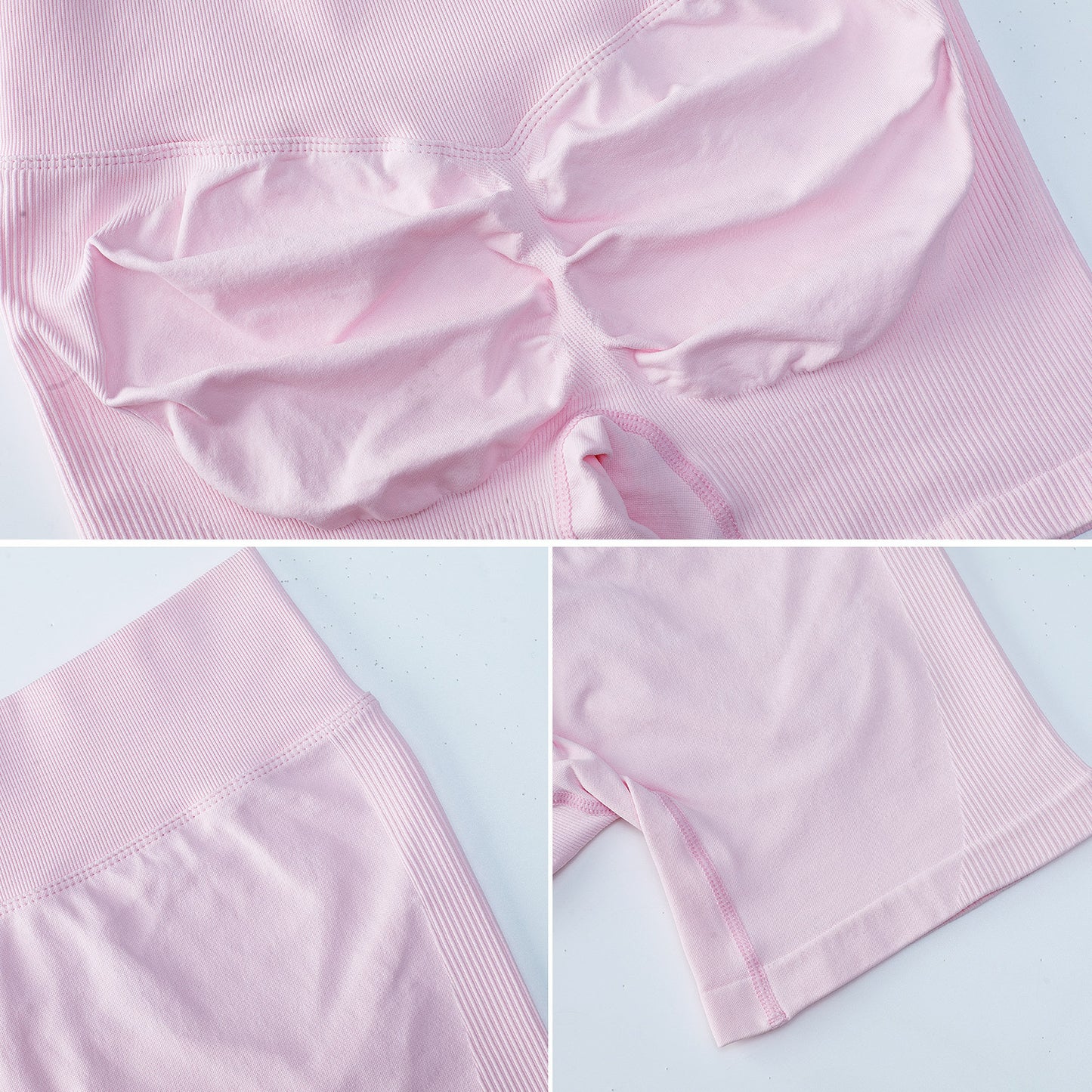 Quick-drying Seamless Yoga Shorts High Waist Hip Lift Three-point Sports Shorts