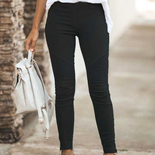 Fashion Casual Slim-fit Asymmetric Leggings