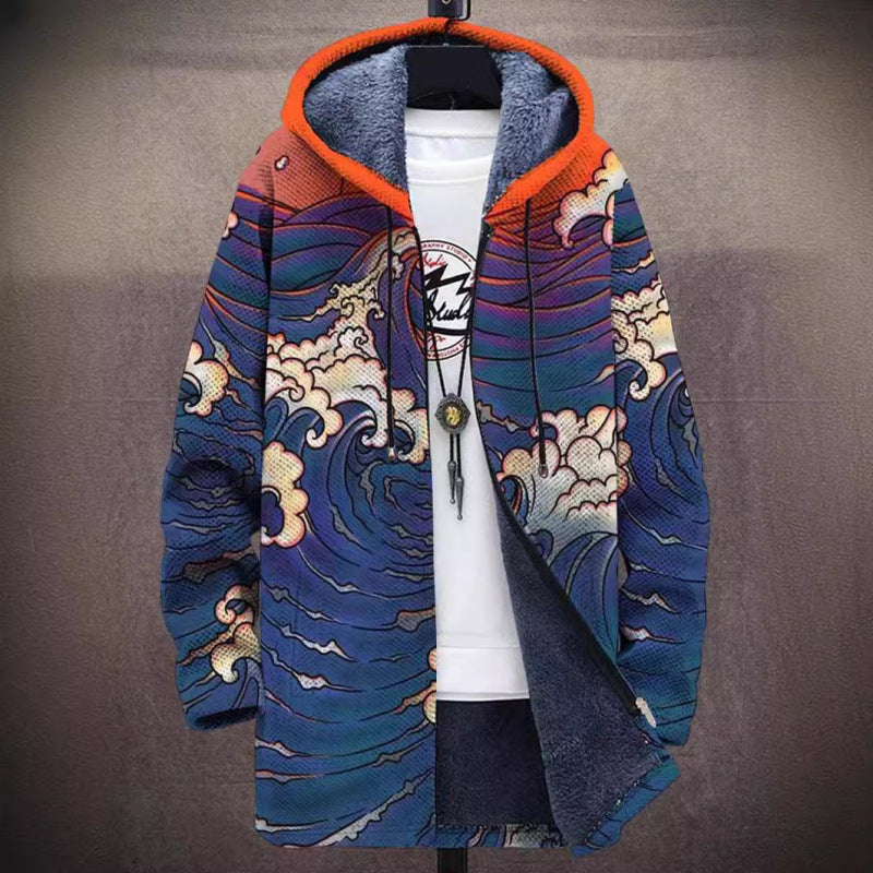 Men's New Creative 3D Digital Printing Jacket