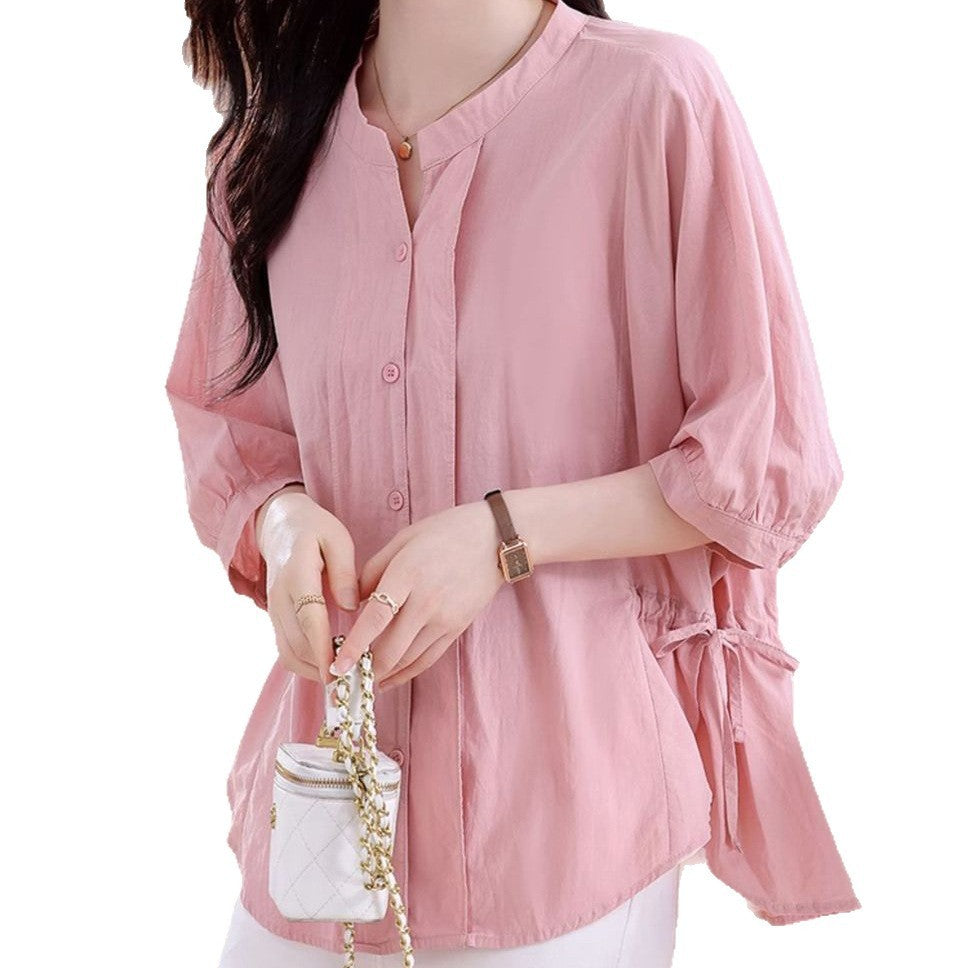 Women's Cotton Shirt Spring And Autumn