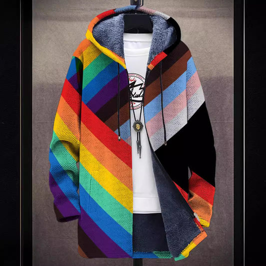 Men's New Creative 3D Digital Printing Jacket