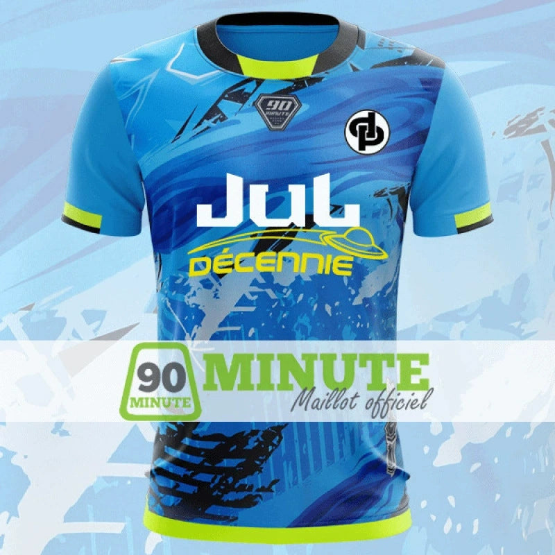 New Printed Men's Training Football Uniform T-shirt