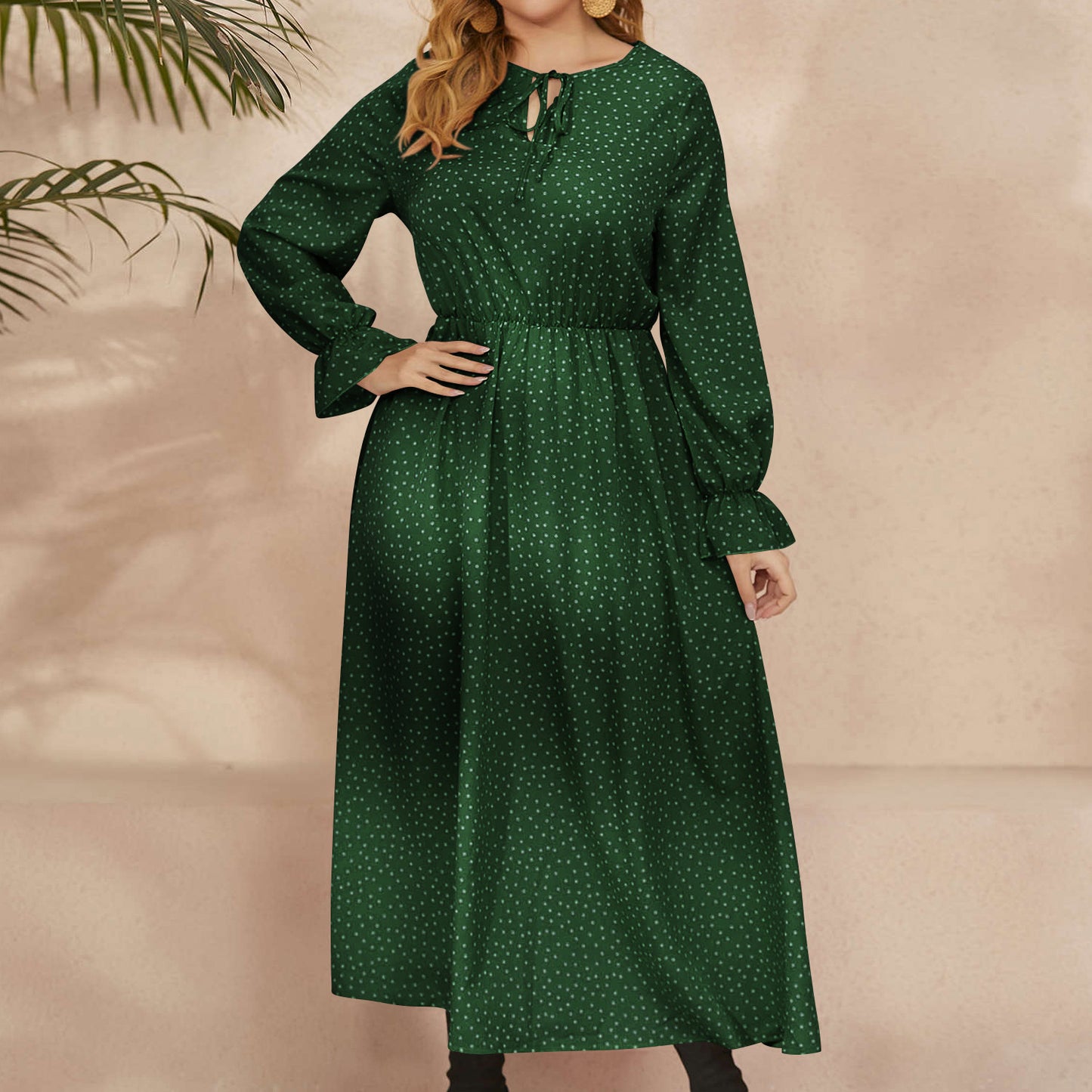European And American Style Plus Size Women's Clothing Dress