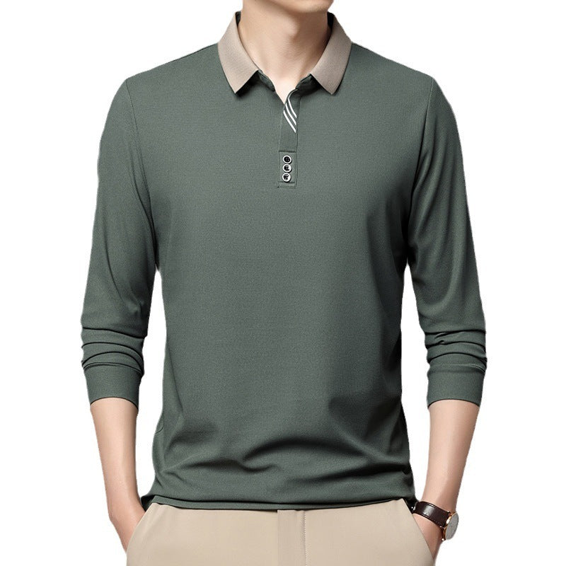 Men's Young And Middle-aged Fashion Casual Long Sleeve Jacket