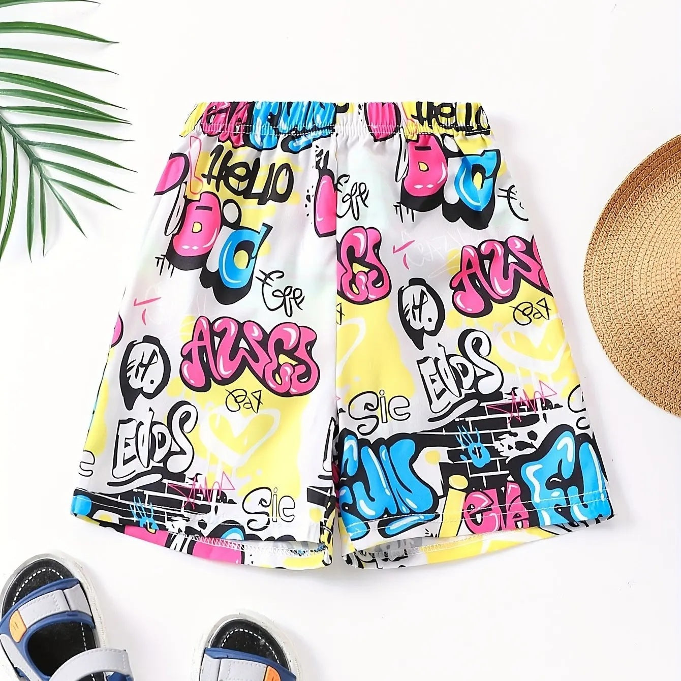 Fashion 3D Digital Printing Beach Pants Men