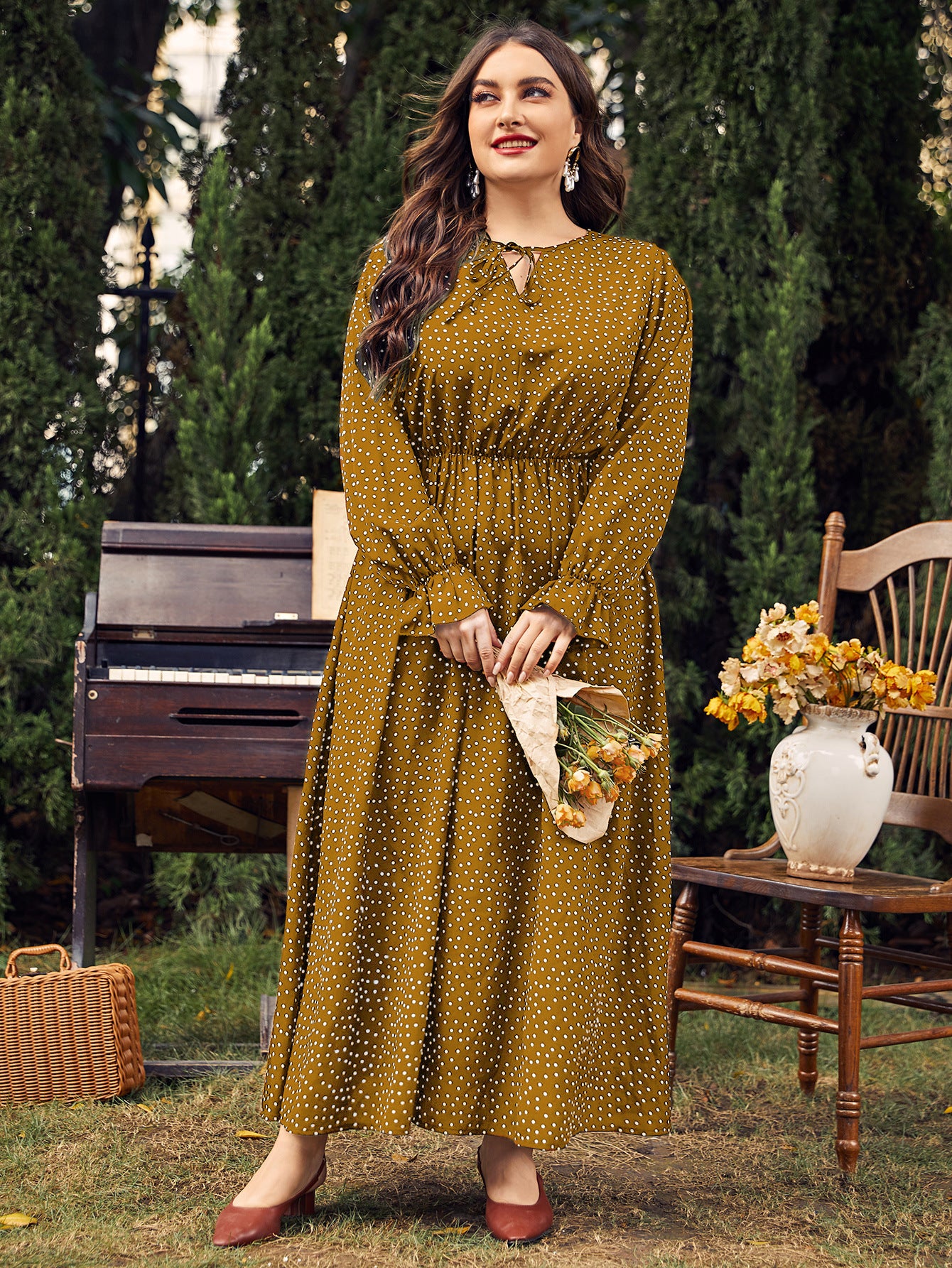 European And American Style Plus Size Women's Clothing Dress