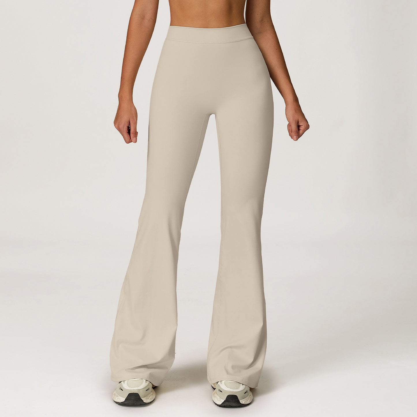 Sports High Waist Tight Brushed Sports Trousers