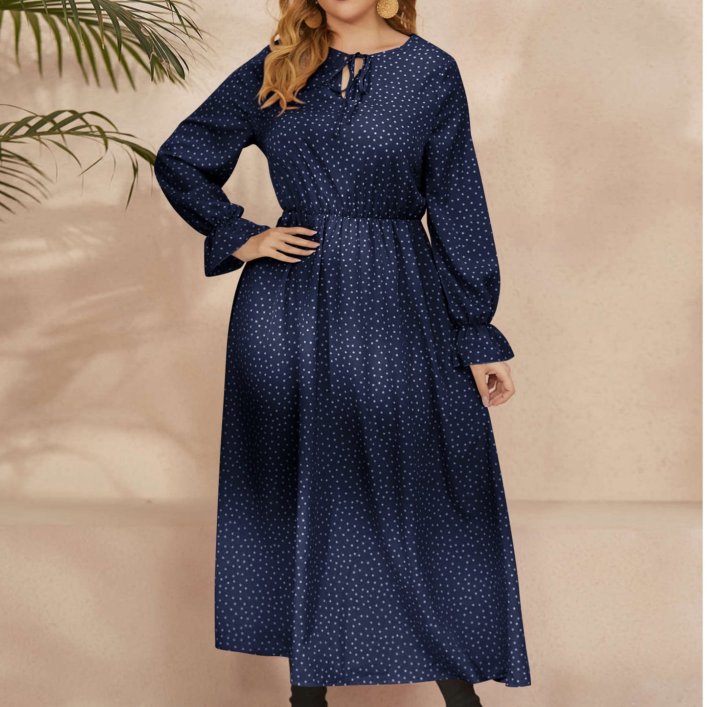 European And American Style Plus Size Women's Clothing Dress