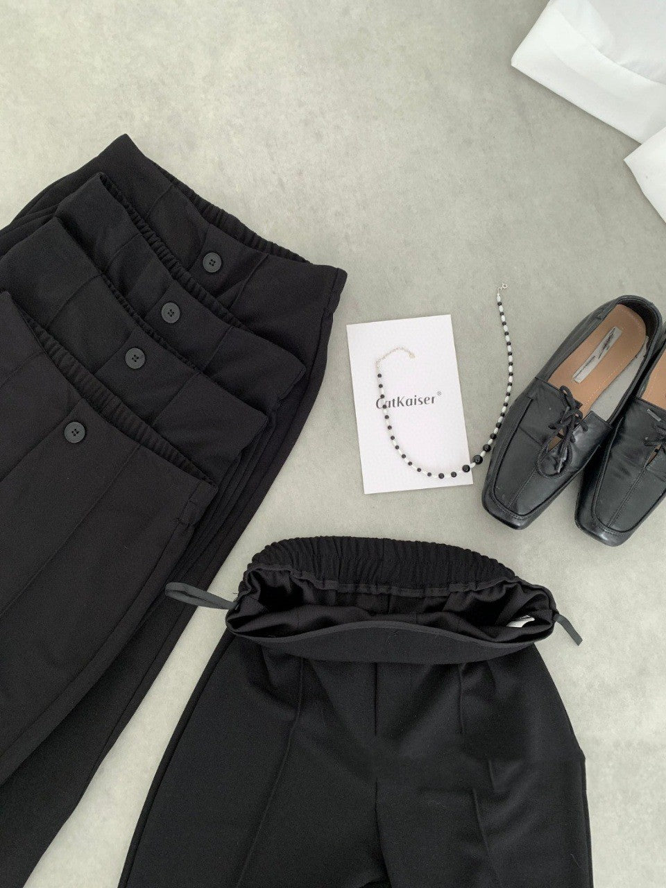 High Waist Slim Fit Suit Casual Pants Drooping Slimming