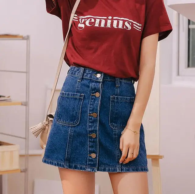 https://ae01.alicdn.com/kf/HTB1KIqdfh9YBuNjy0Ffq6xIsVXah/Denim-Skirt-High-Waist-A-Line-Mini-Skirts-Women-2021-Summer-New-Arrivals-Single-Button-Pockets.jpg_640x640.jpg