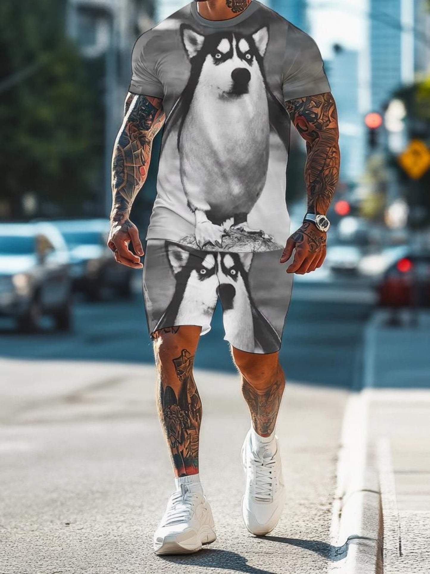 Men's Casual Sports Suit