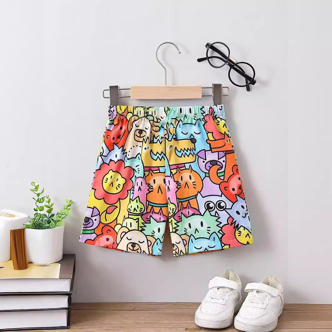 Fashion 3D Digital Printing Beach Pants Men