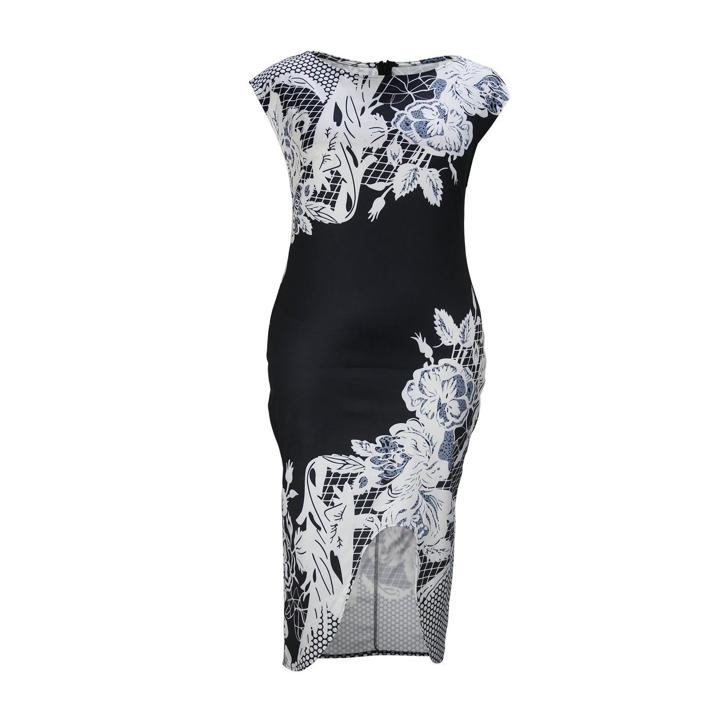 Women's Clothing Elegant Cheongsam Slim Fit Plus Size Dress